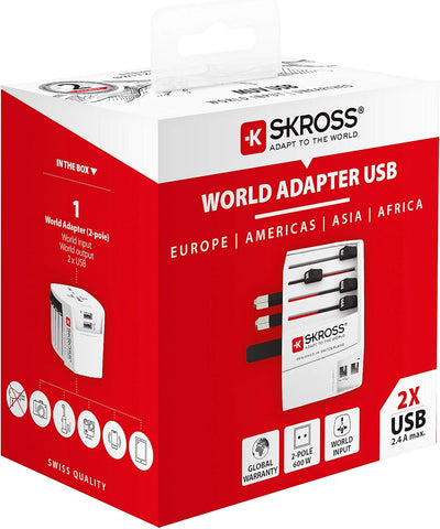 SKROSS - ADAPTATEUR DE VOYAGE UNIVERSEL